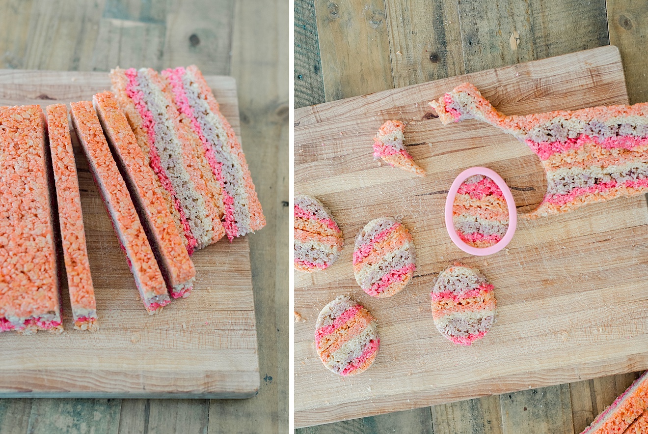 rice krispy treat, easter egg rice krispies, colorful rice krispy treat, egg rice krispy treat recipe, easter egg rice krispy, rice krispy recipe, Easter fun with kids, Easter recipe for kids