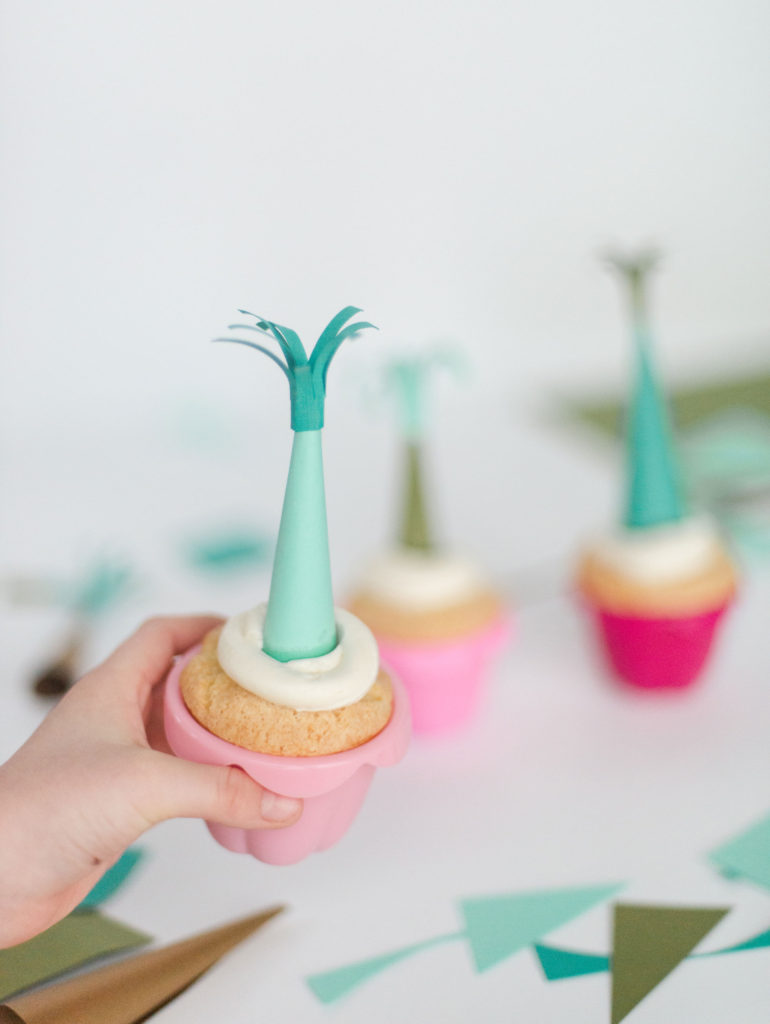cupcake topper party hats, birthday party cupcake topper, birthday party cupcake ideas, kids birthday party ideas, easy kids birthday craft, easy kids birthday party decorations, easy birthday decor
