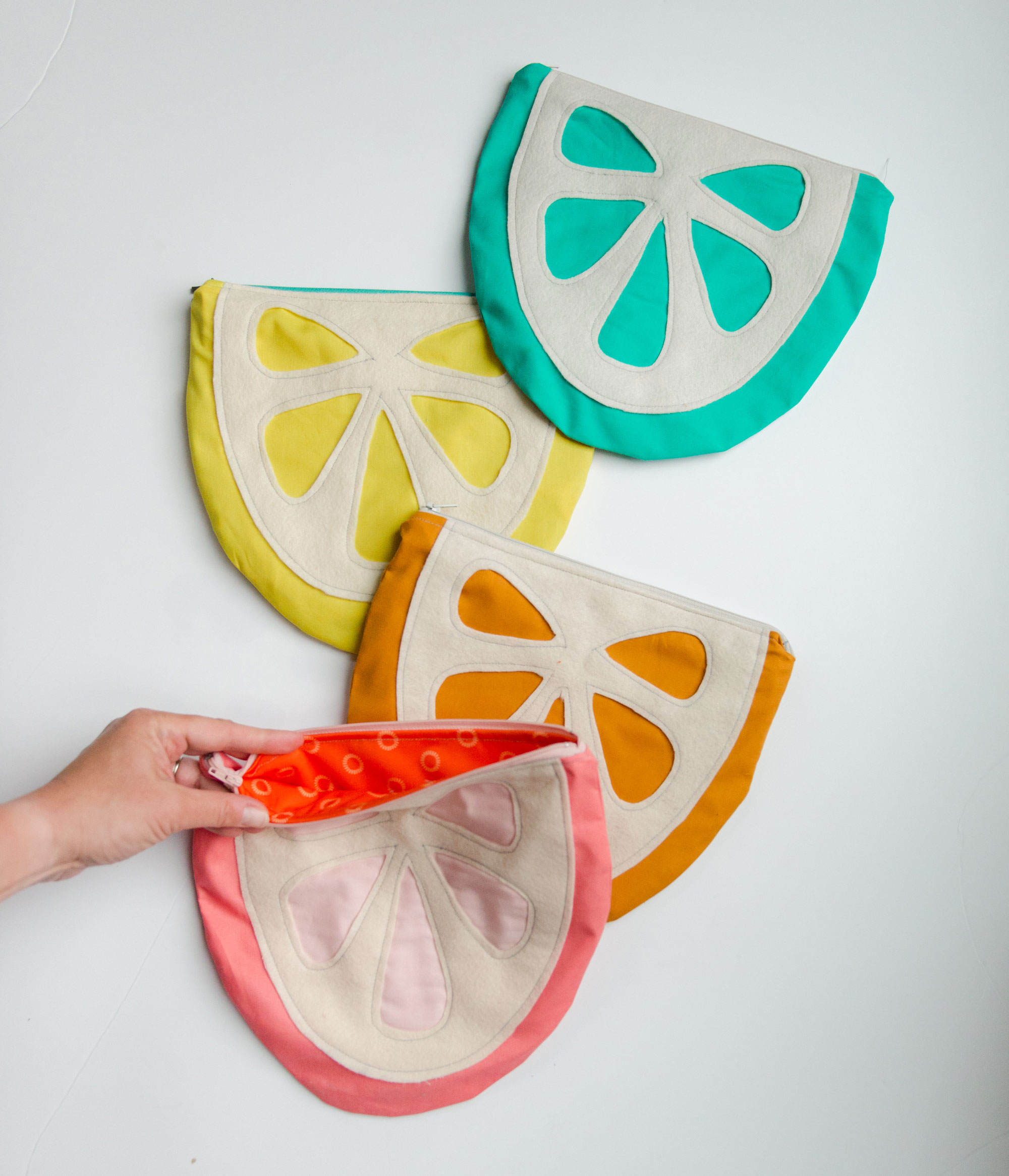 How to make a fruit slice summer swimsuit wet bag!
