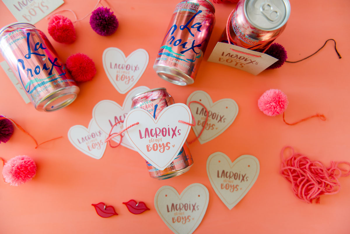 LaCroix before Boys printable, Free Valentine printable, free valentines day paper printable, Galentines day printable, VGalentines day party ideas