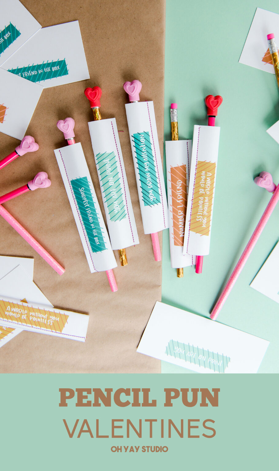 Pencil Pun Valentine printables + other awesome Valentine printables ...