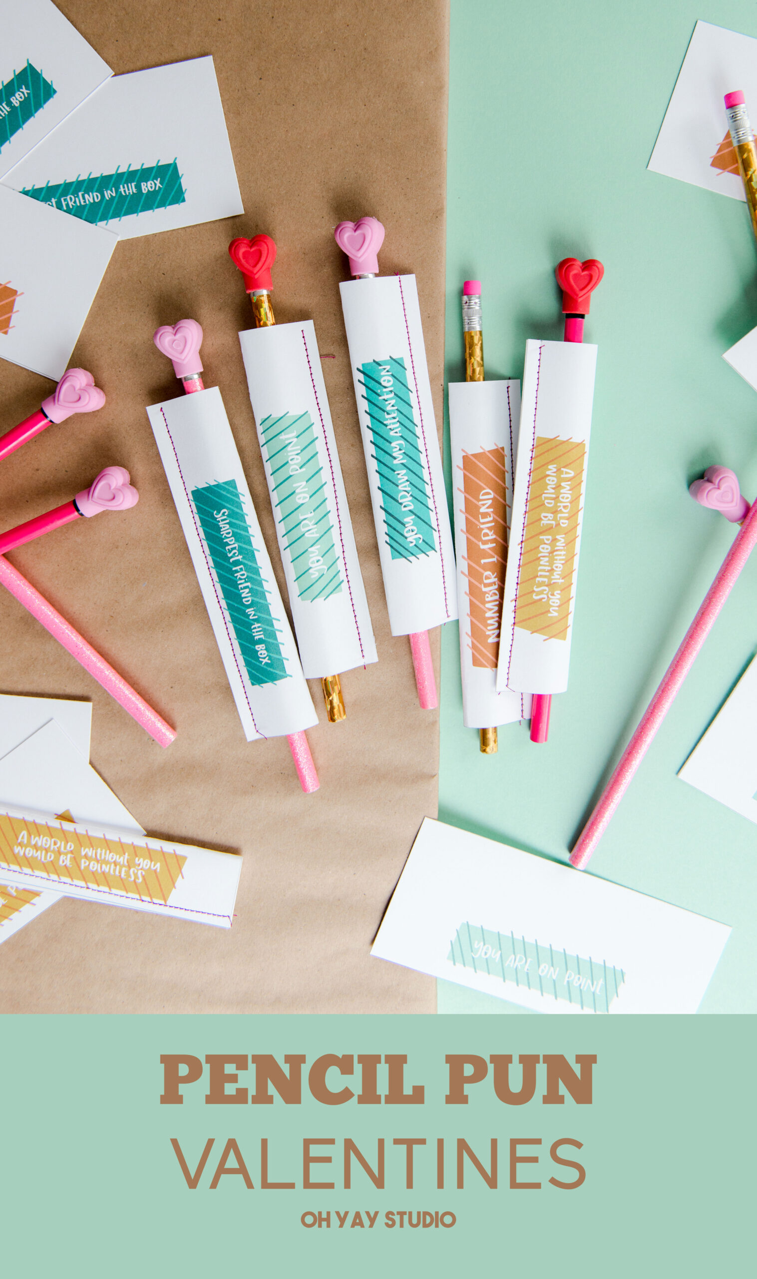 Pencil Pun Valentine printables + other awesome Valentine printables ...