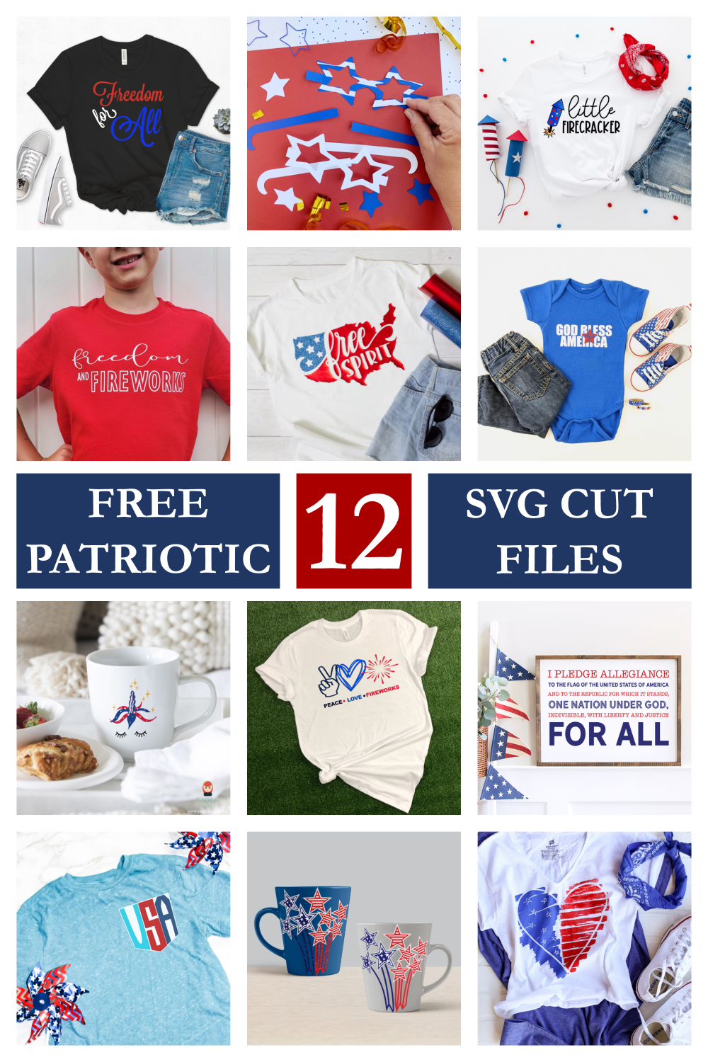 Patriotic cut files, free SVG files for the 4th of July, 4th of july cut files FREE, stars and stripes glasses, star glasses 4th of july