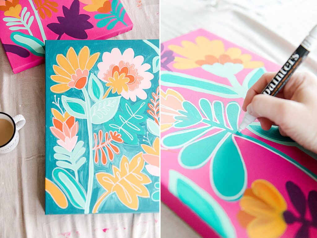 Colorful Dried Floral DIY – oh yay studio – Color + Painting +