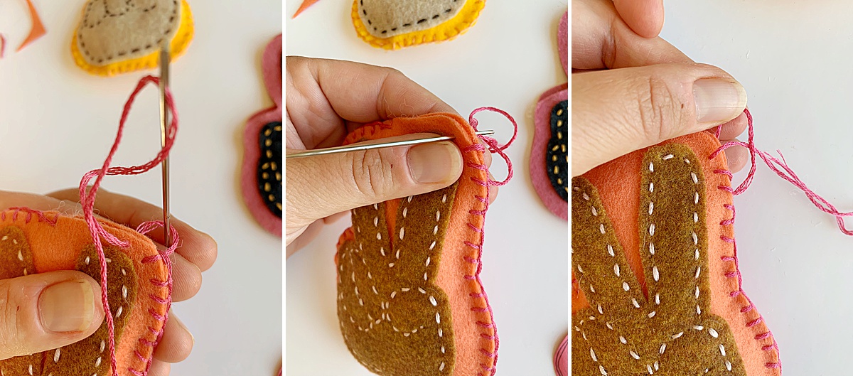 how to sew a peace sign softie for a backpack keychain