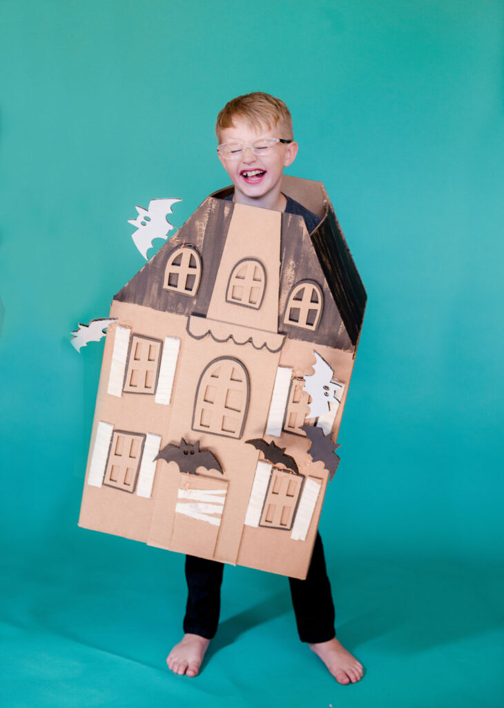 Creative Handmade Cardboard Box Halloween Costume Ideas for Kids