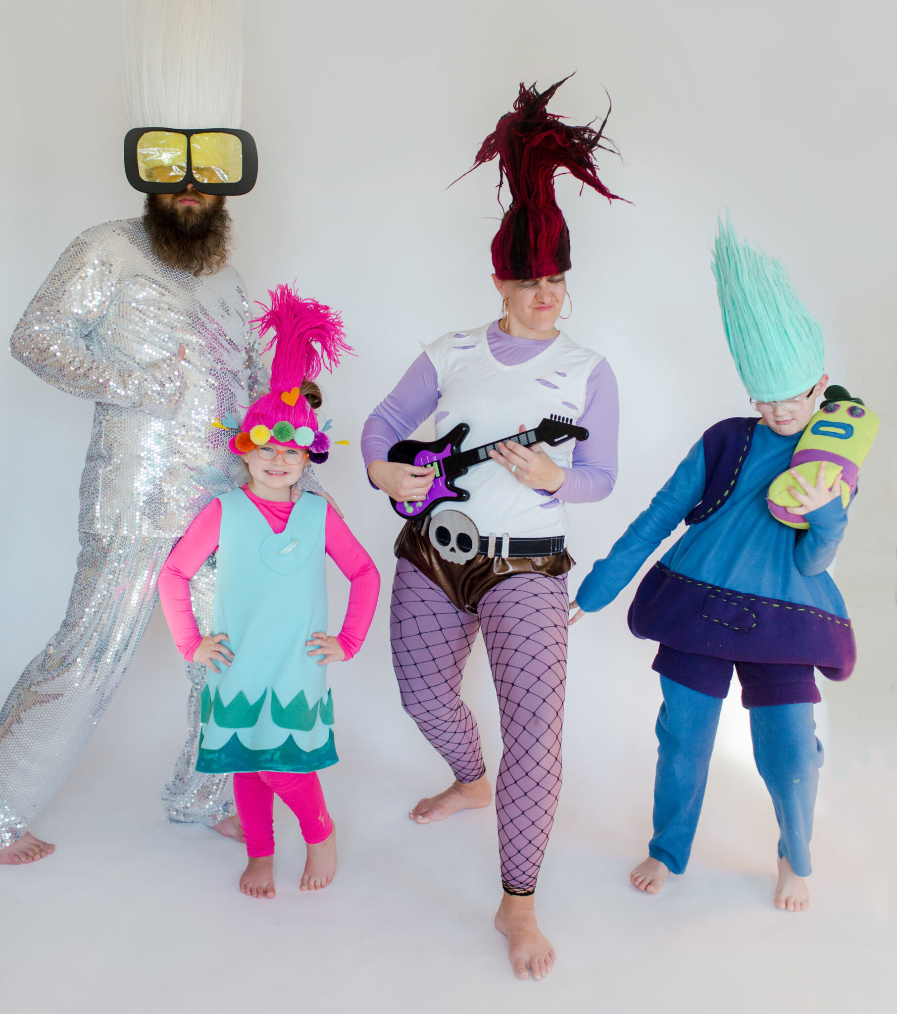 Trolls (World Tour) costume DIY! – oh yay studio – Color + Painting ...