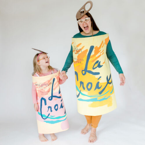 LaCroix costumes, how to make lacroix costumes, halloween DIY, lacroix DIY costume, how to make halloween costumes