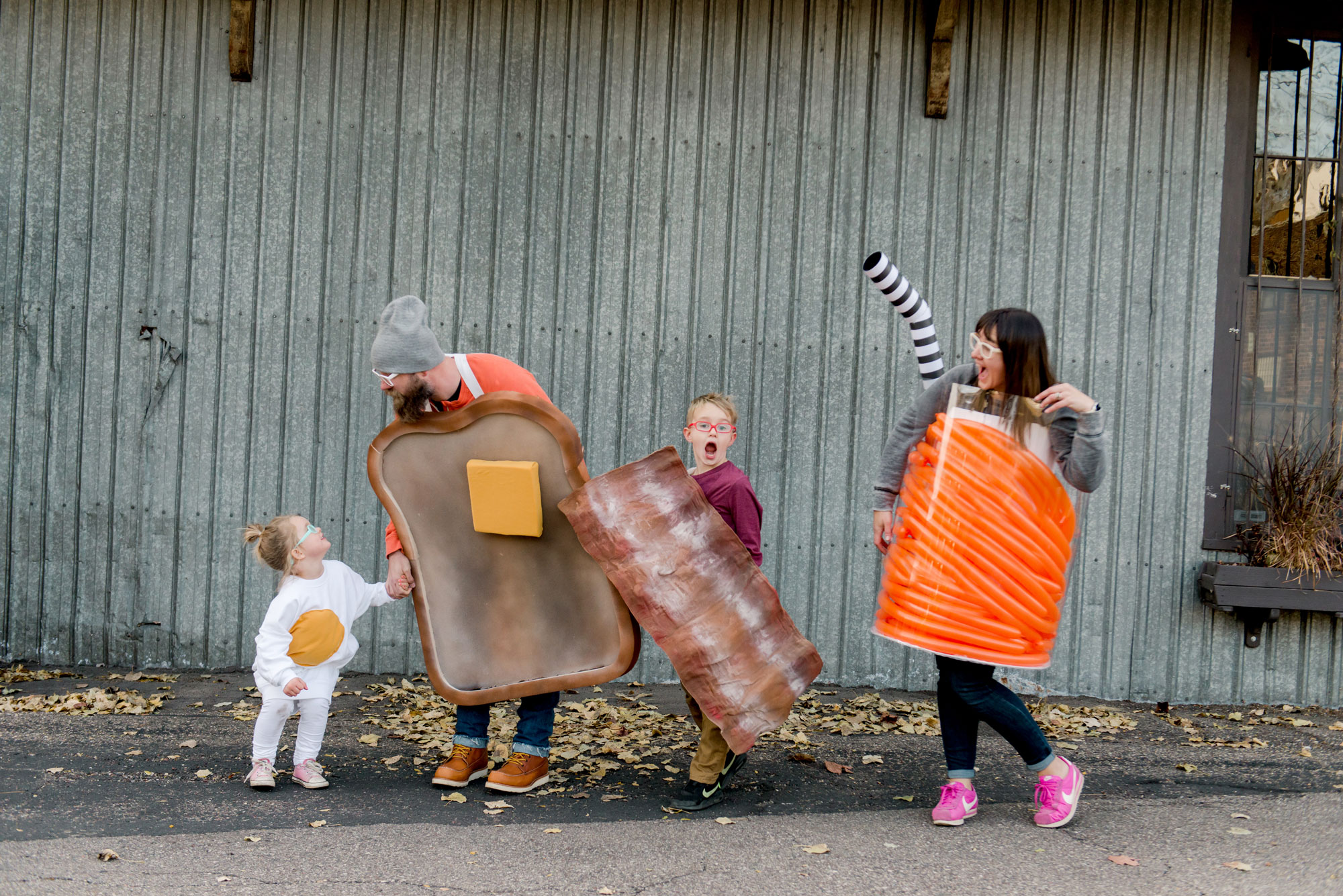 BRUNCH family Halloween costumes!