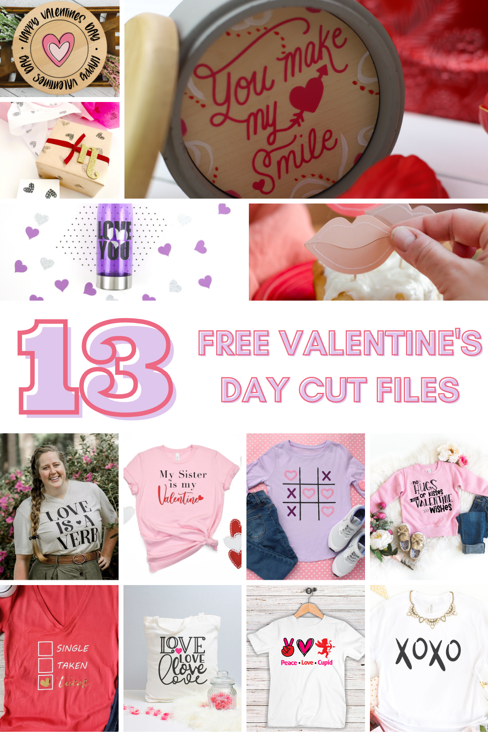 Download Straight From My Lips Valentines Day Lip Dessert Toppers