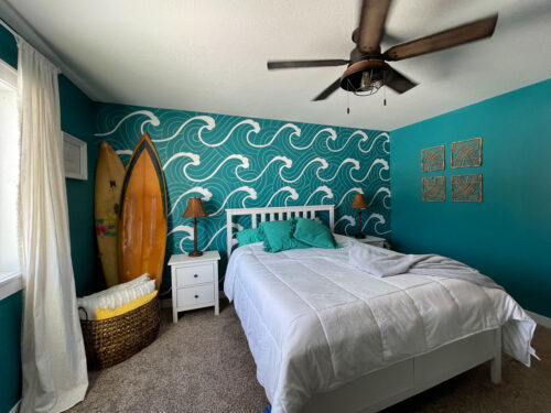 A beachy wave bedroom mural! – oh yay studio – Color + Painting ...