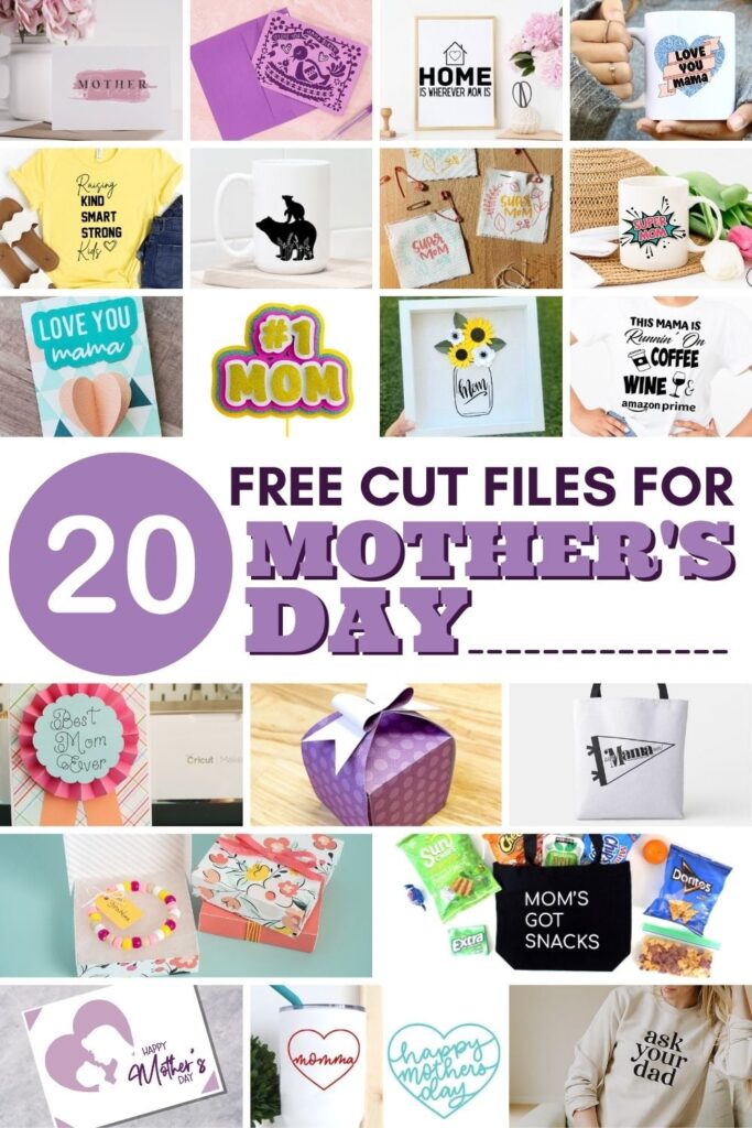 Mother's Day SVG files, Free Mother's Day SVG files, free SVG files, Cricut SVG files, free Silhouette SVG files