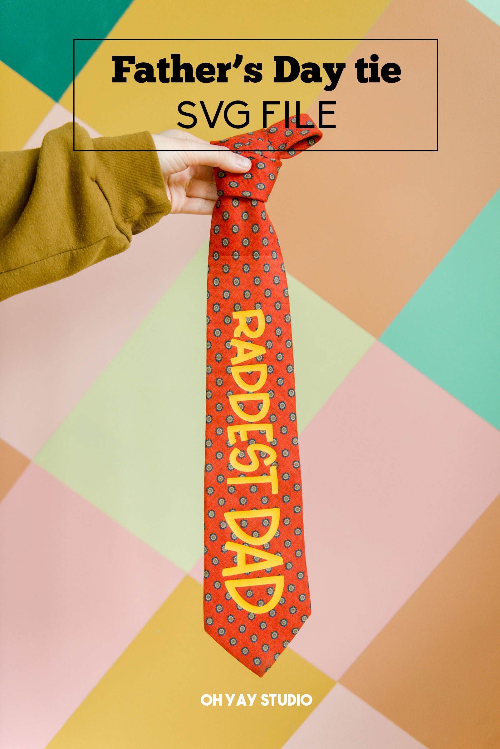 Download Raddest Dad Tie Svg File