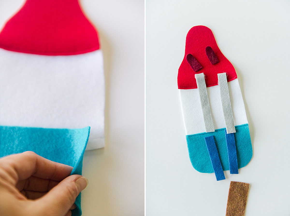 Bomb pop sewing project, 4th of july sewing project, zipper pouch sewing, how to sew a zipper pouch