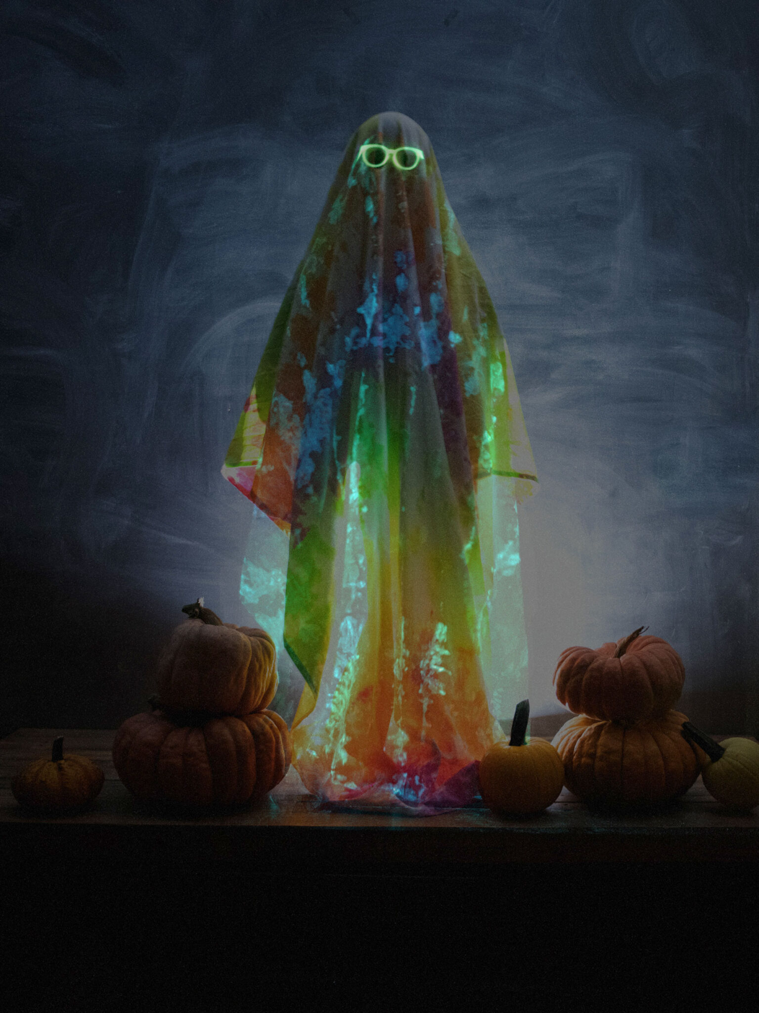 Glow in the Dark Tie Dye Ghost costume! :) – oh yay studio – Color ...