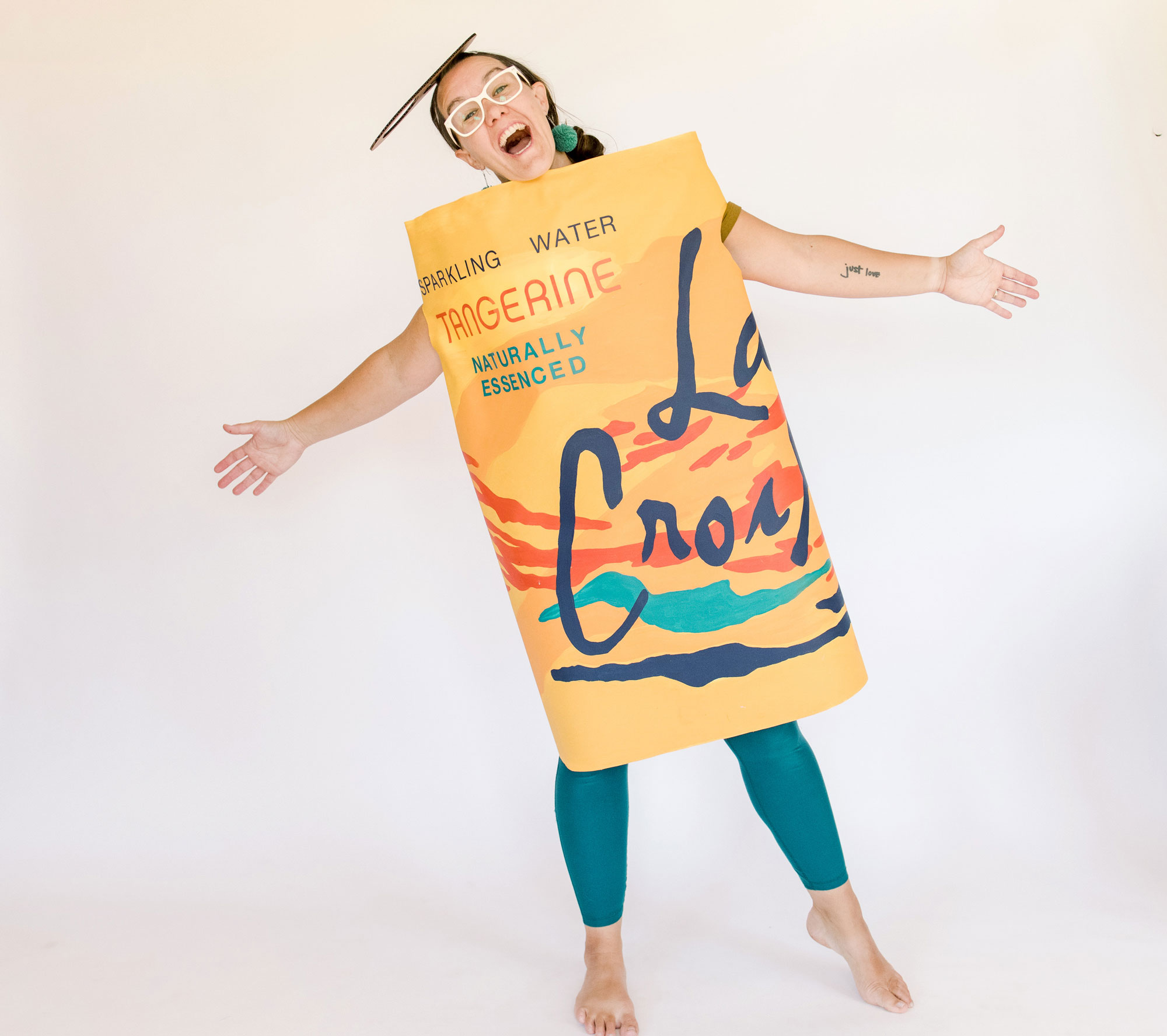 LaCroix costume DIY, LaCroix can costume, How to make a LaCroix costume, halloween costume ideas, How to make a LaCroix costume for Halloween