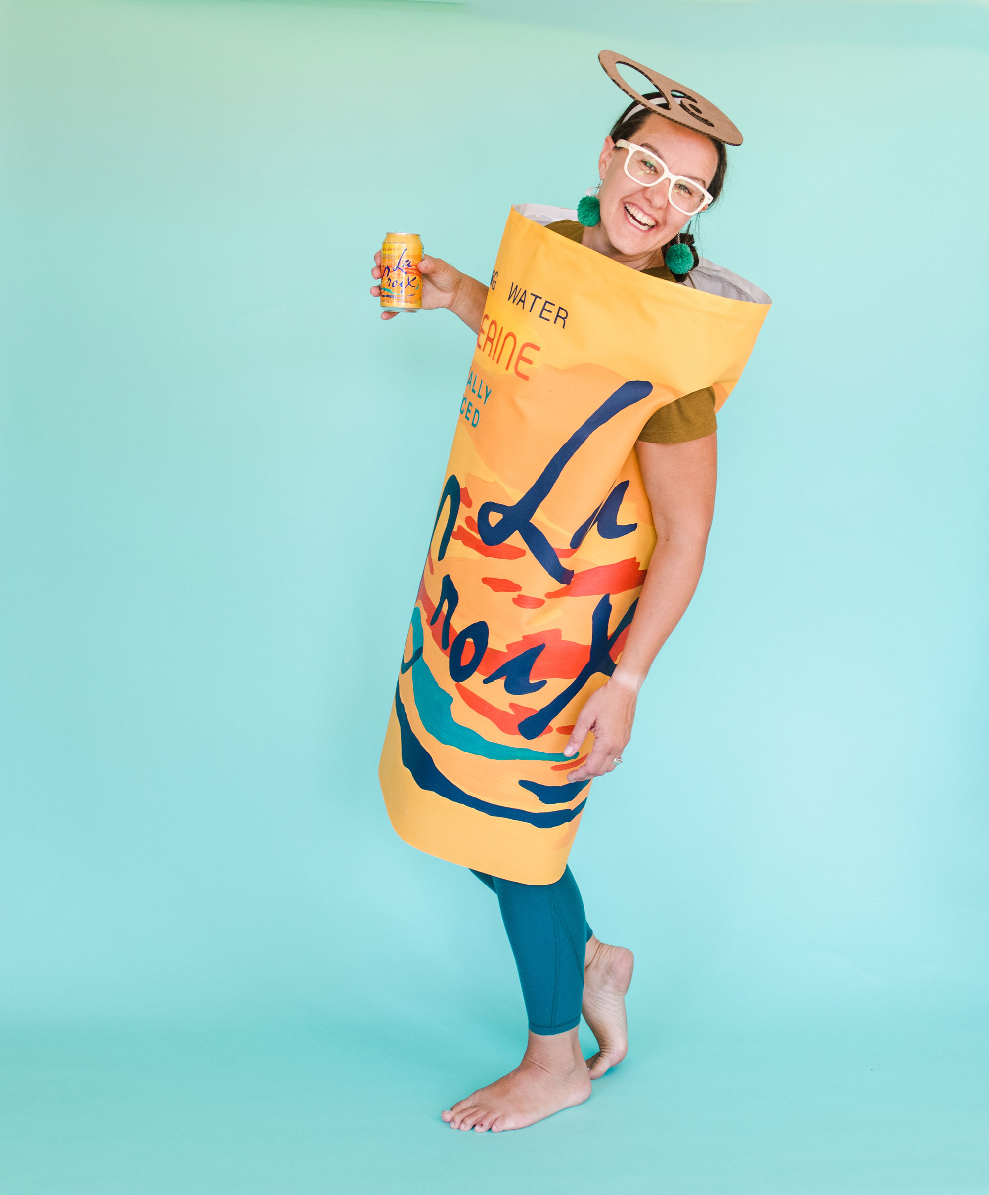 LaCroix costume DIY, LaCroix can costume, How to make a LaCroix costume, halloween costume ideas, How to make a LaCroix costume for Halloween