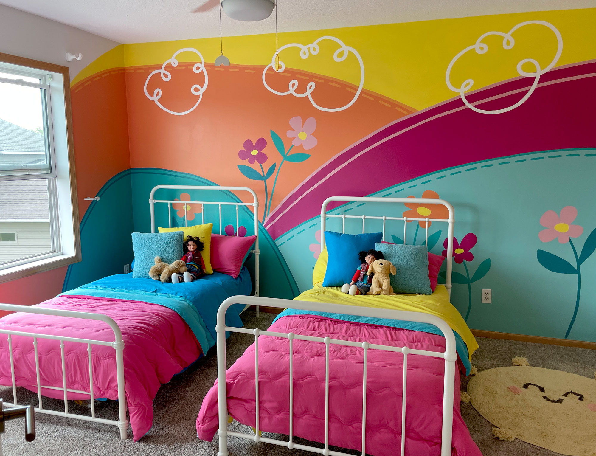 Punky Brewster kids room mural, Punky Brewster decor, Punky Brewster kids decor, Punky Brewster mural