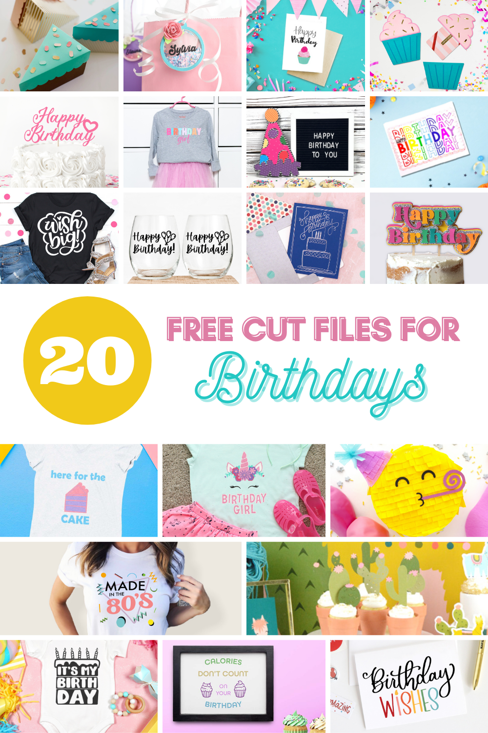 The cutest birthday cake box SVG file freebie! – oh yay studio