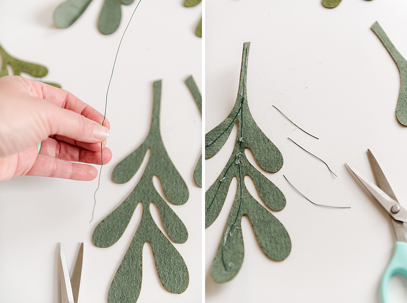 DIY mistletoe, how to make a felt mistletoe, Felt mistletoe, How to make a felt mistletoe, Mistletoe pattern