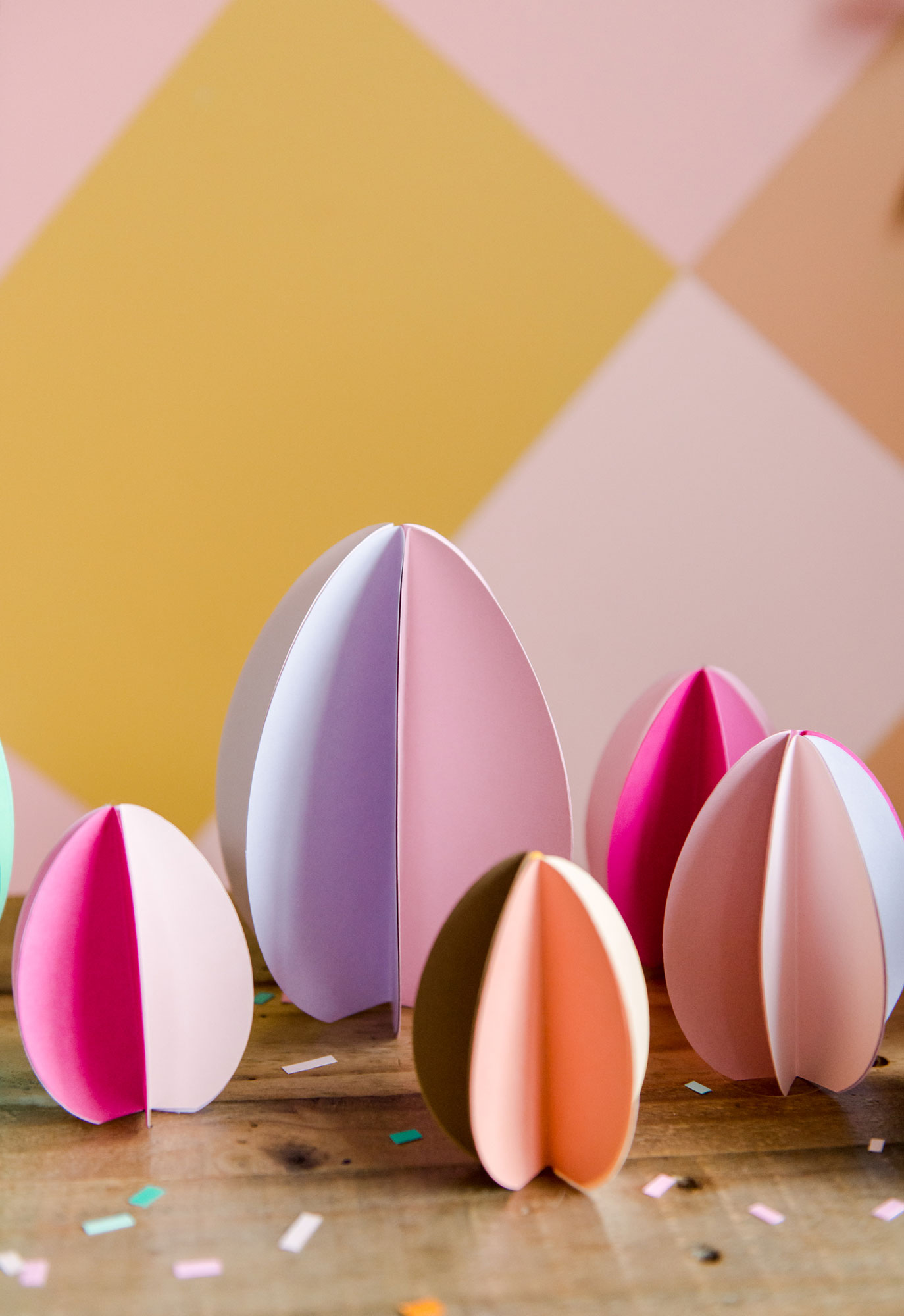 Colorful Paper egg DIY