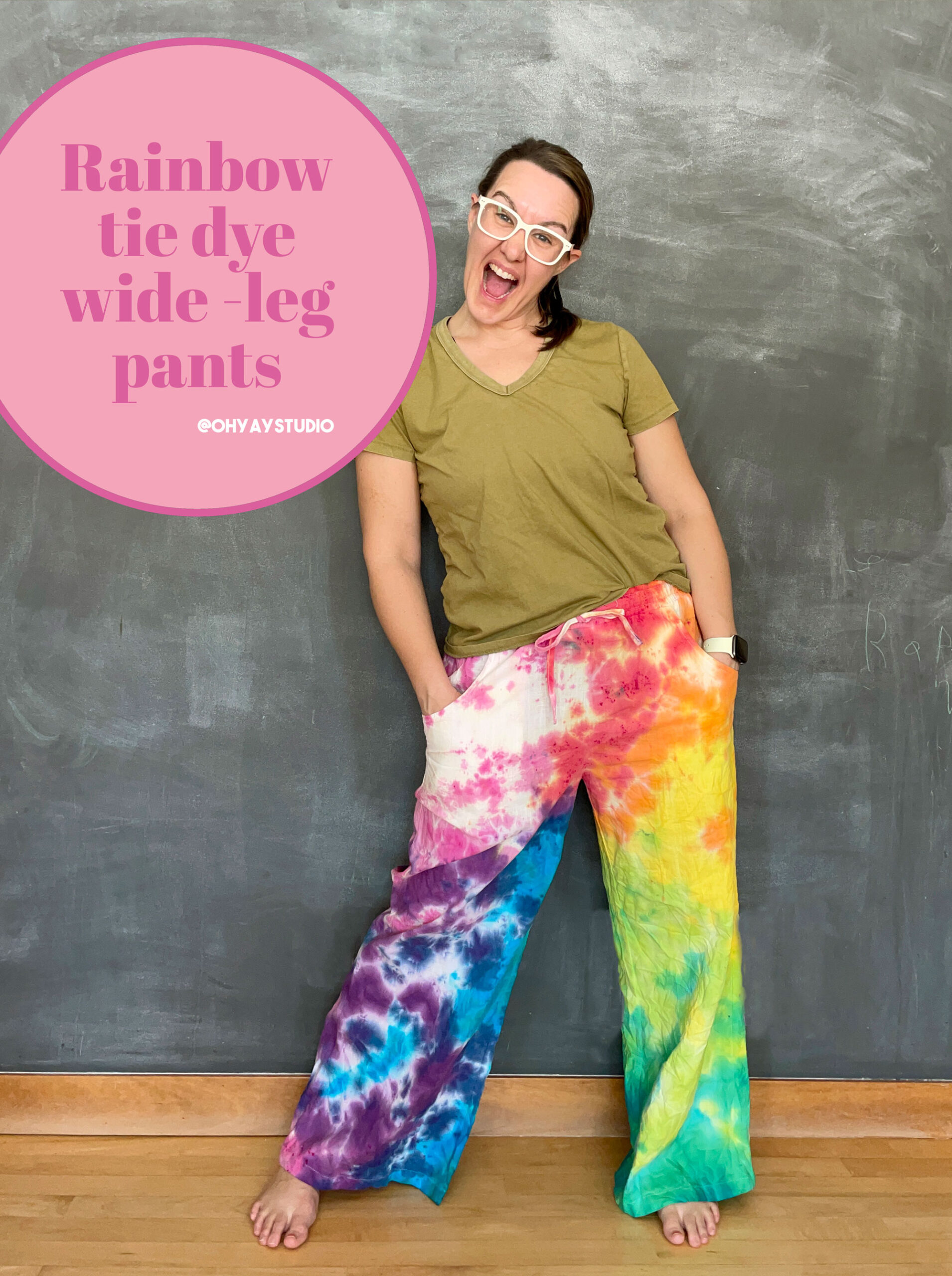 So, I make stuff: How To Tie Dye Your LEGS