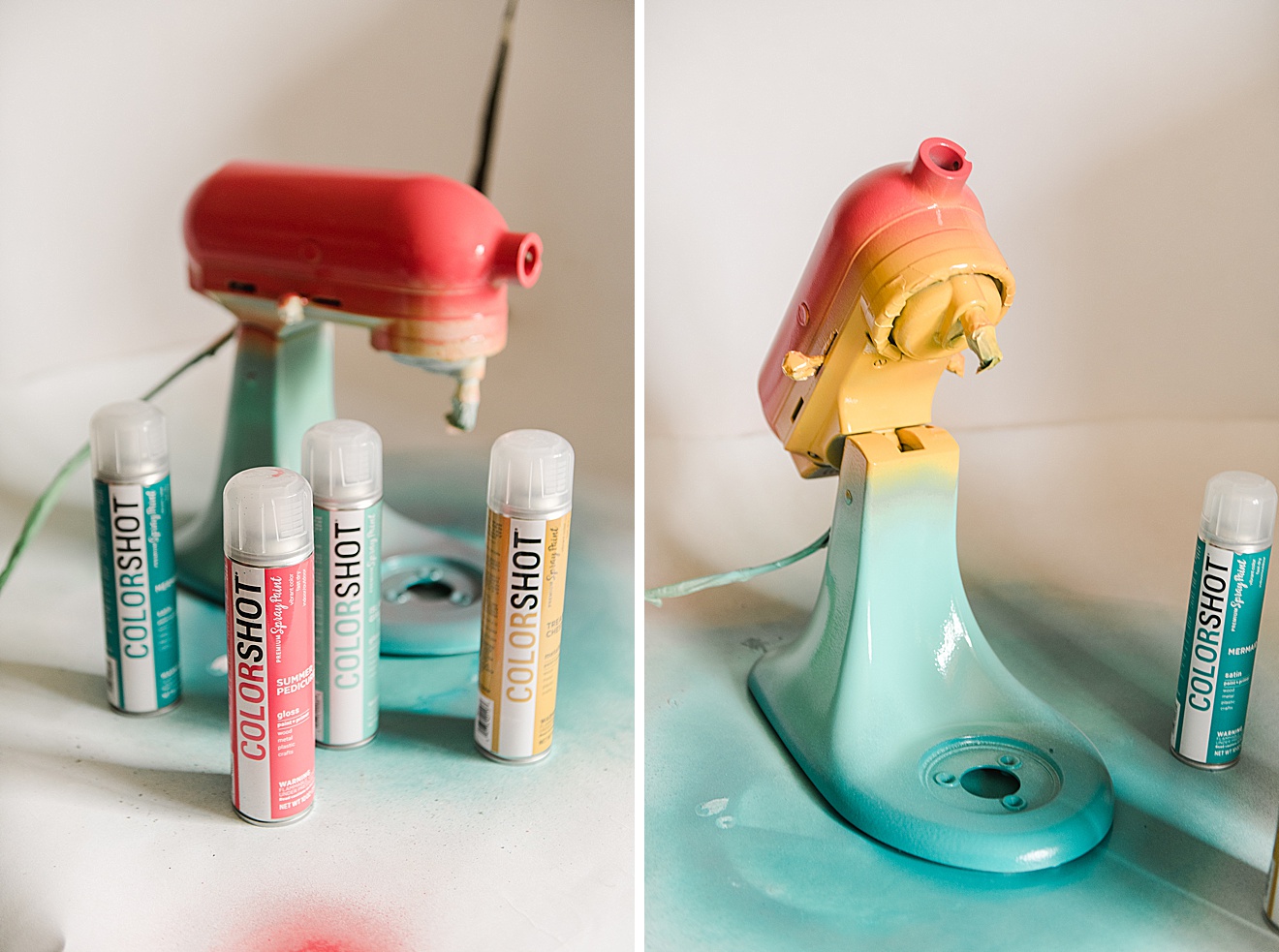 How to paint your Kitchenaid mixer! – oh yay studio – Color +