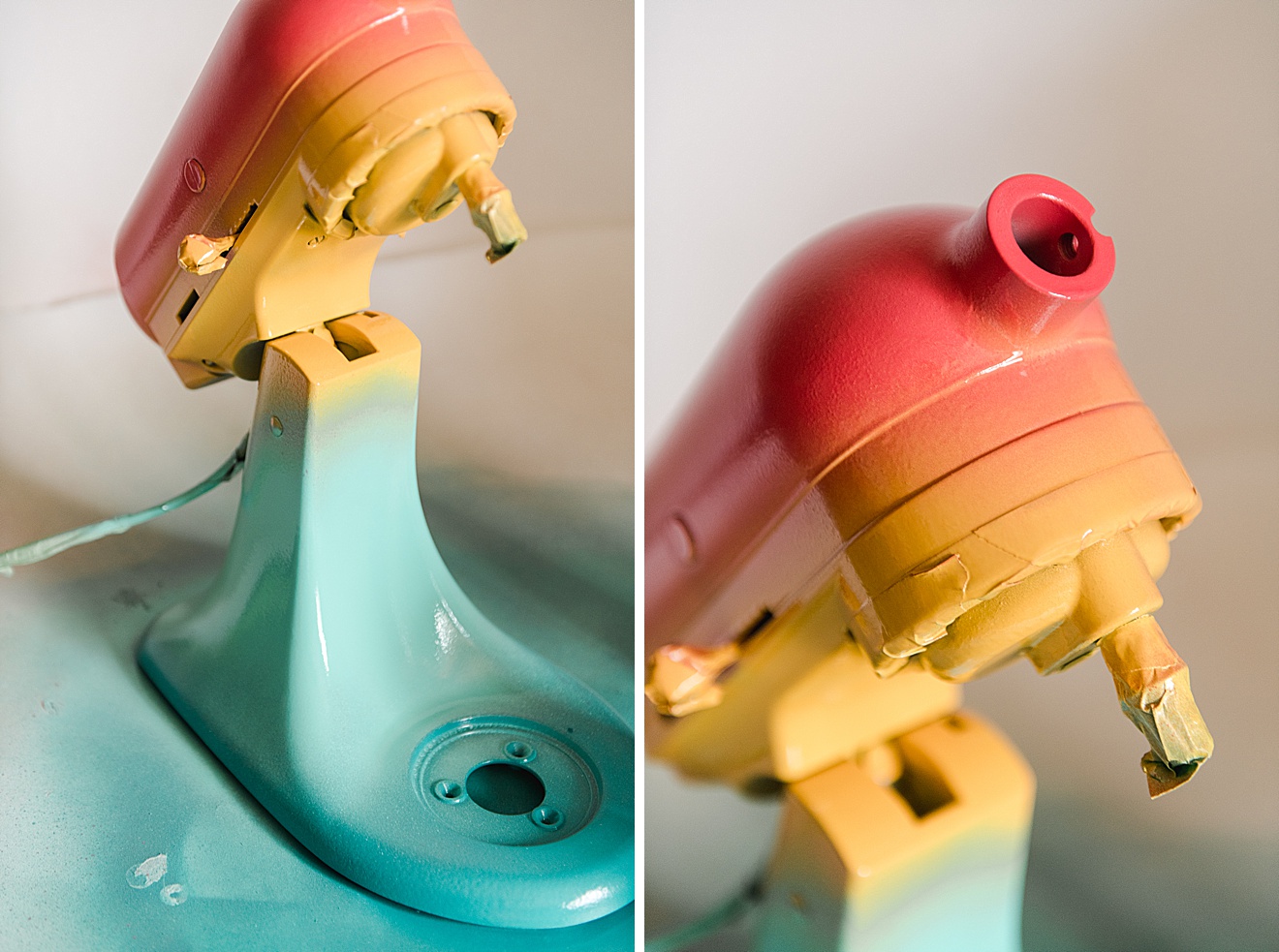 DIY PAINT YOUR KITCHENAID MIXER — Harbor + Pine