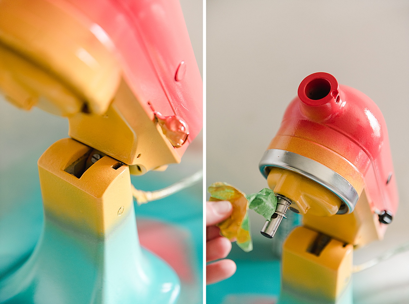 How to paint your Kitchenaid mixer! – oh yay studio – Color + Painting +  Making + Everyday celebrating