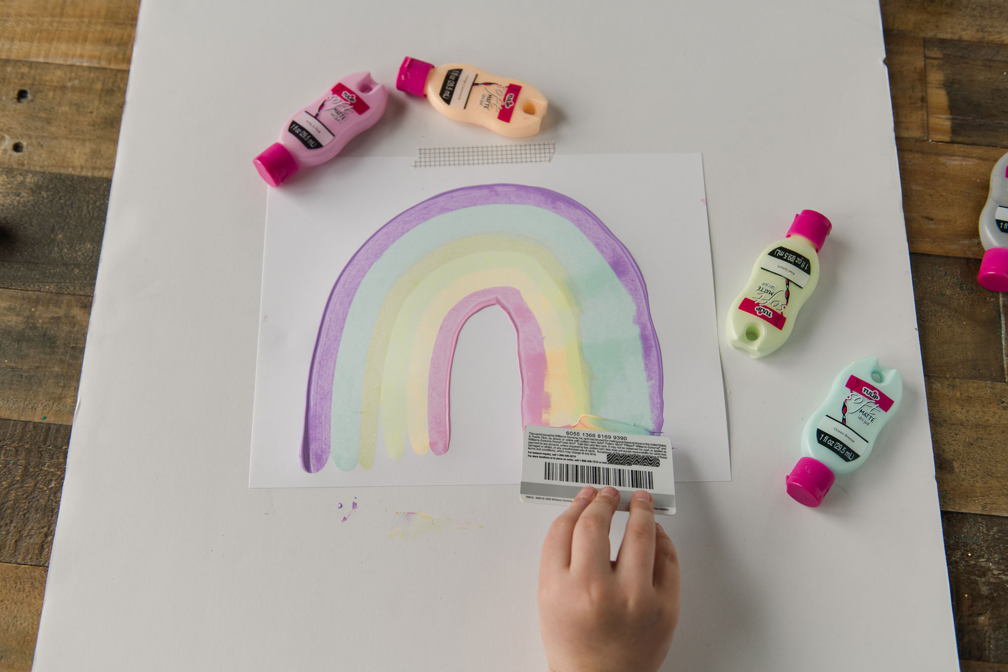 How to do credit card scrape art with your kids – oh yay studio – Color +  Painting + Making + Everyday celebrating