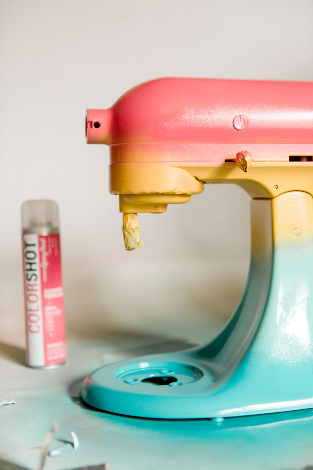 How To Paint Your Kitchenaid Mixer Oh Yay Studio Color Painting   Kitchenaid Makeover With Colorshot Oh Yay Studio 053 1024x1536 