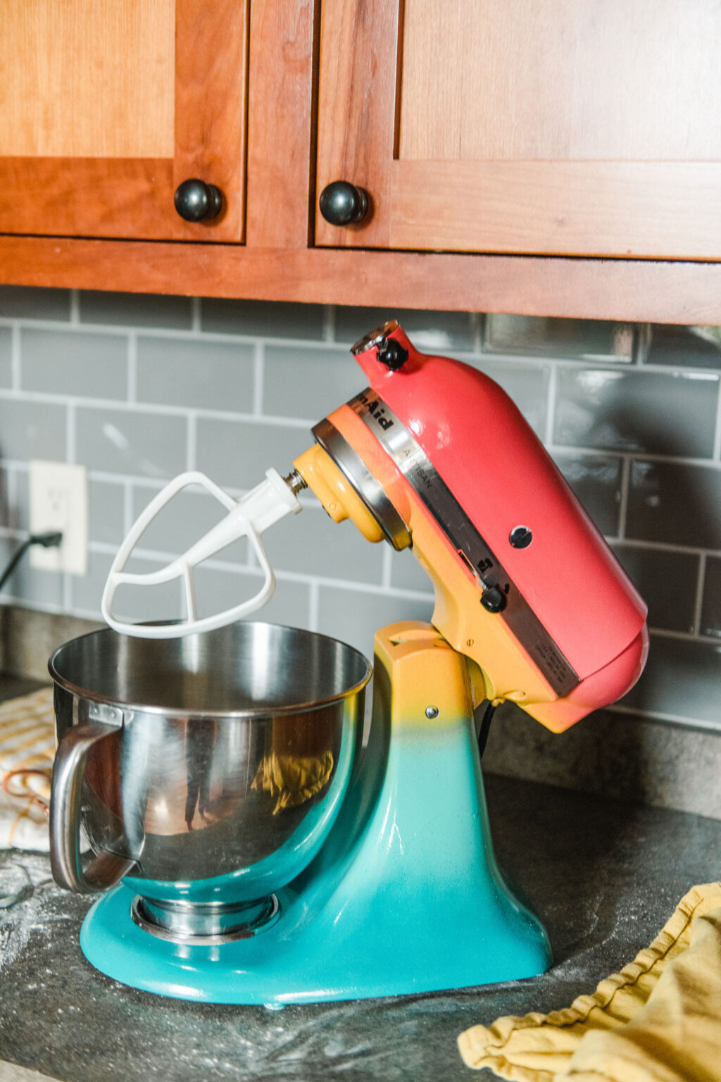 How To Paint Your Kitchenaid Mixer Oh Yay Studio Color Painting   Kitchenaid Makeover With Colorshot Oh Yay Studio 107 1024x1536 