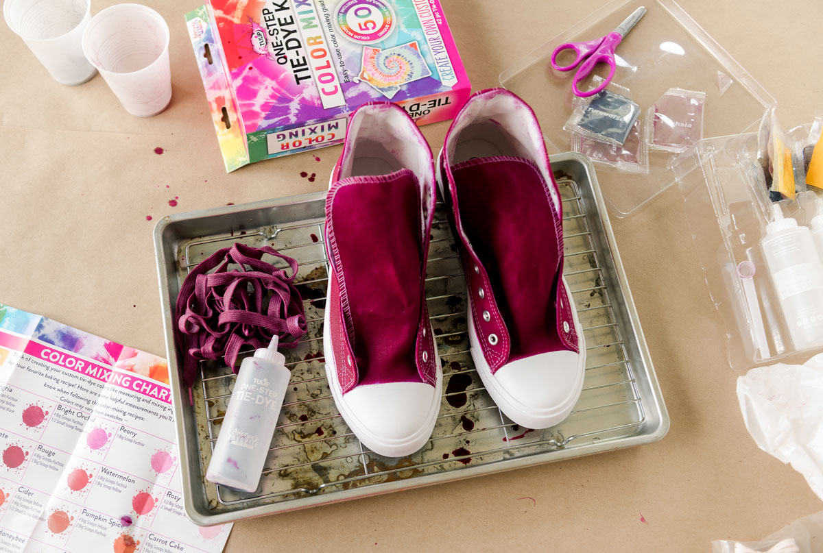 SHOE MAKEOVERS: I'm Dyeing