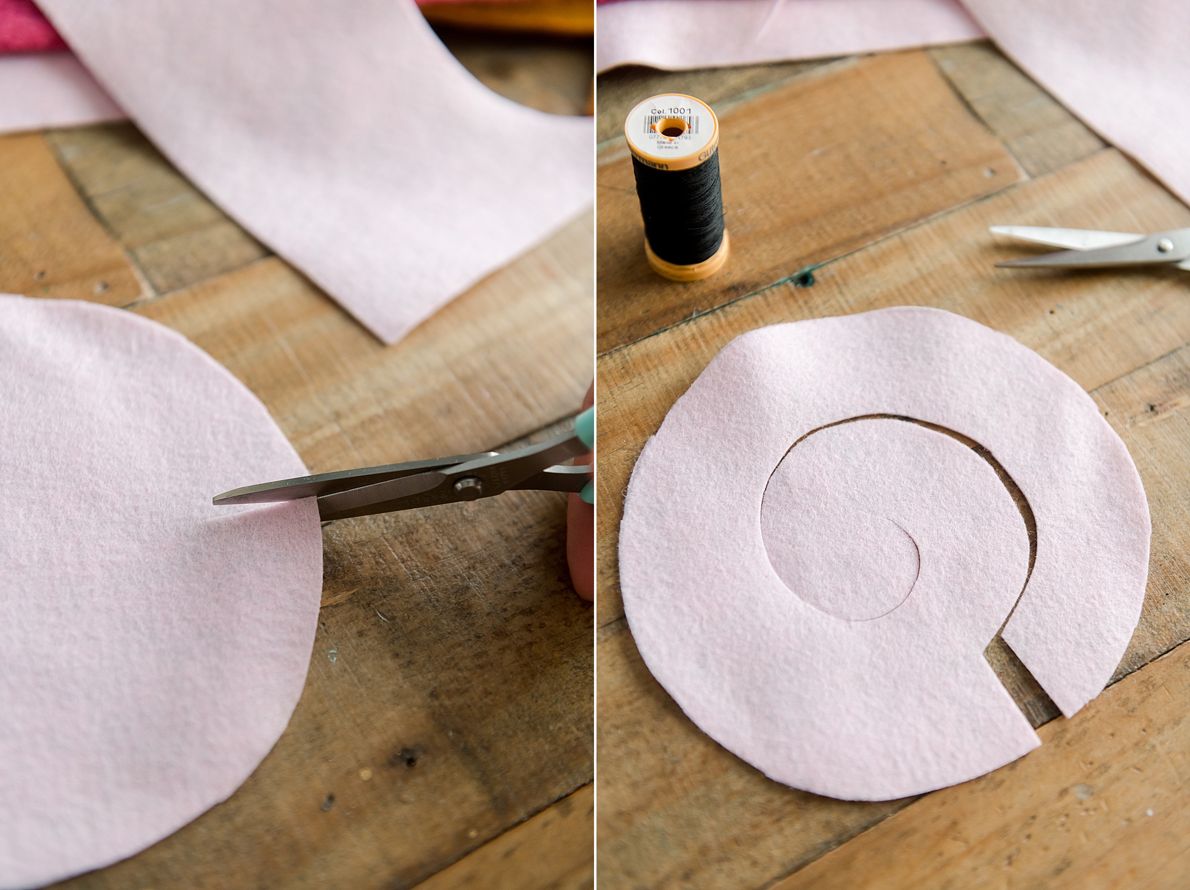 How to make soft felt flowers using your sewing machine! :) – oh