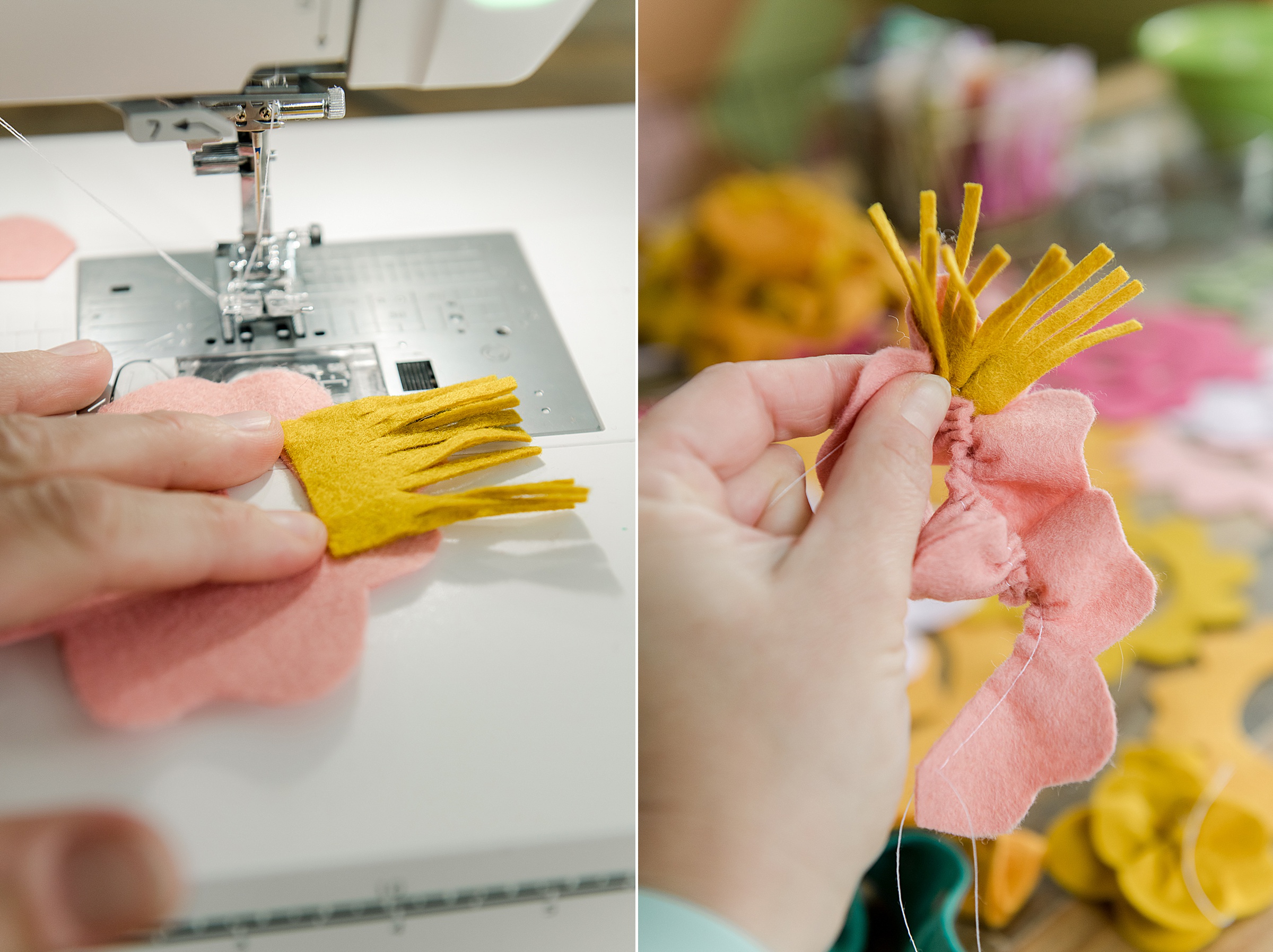 Off The Cuff ~Sewing Style~: Tutorial- How to Make a *Washable* Flower  Embellishment