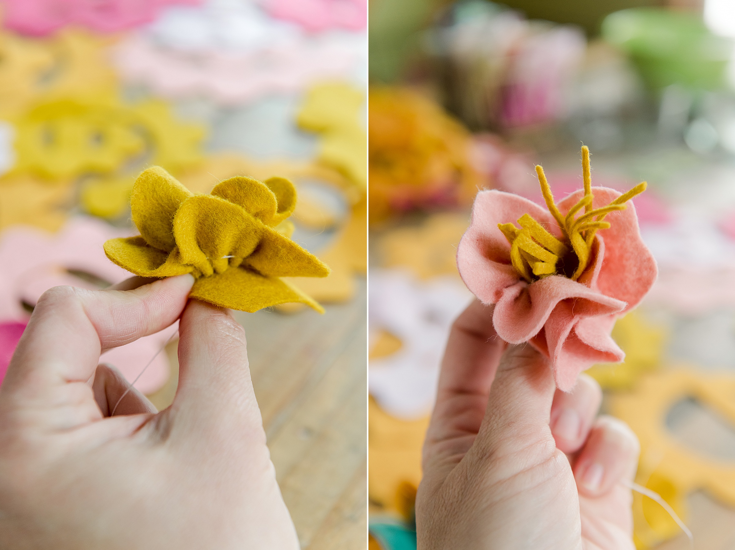 DIY Felt Flower Tutorial 