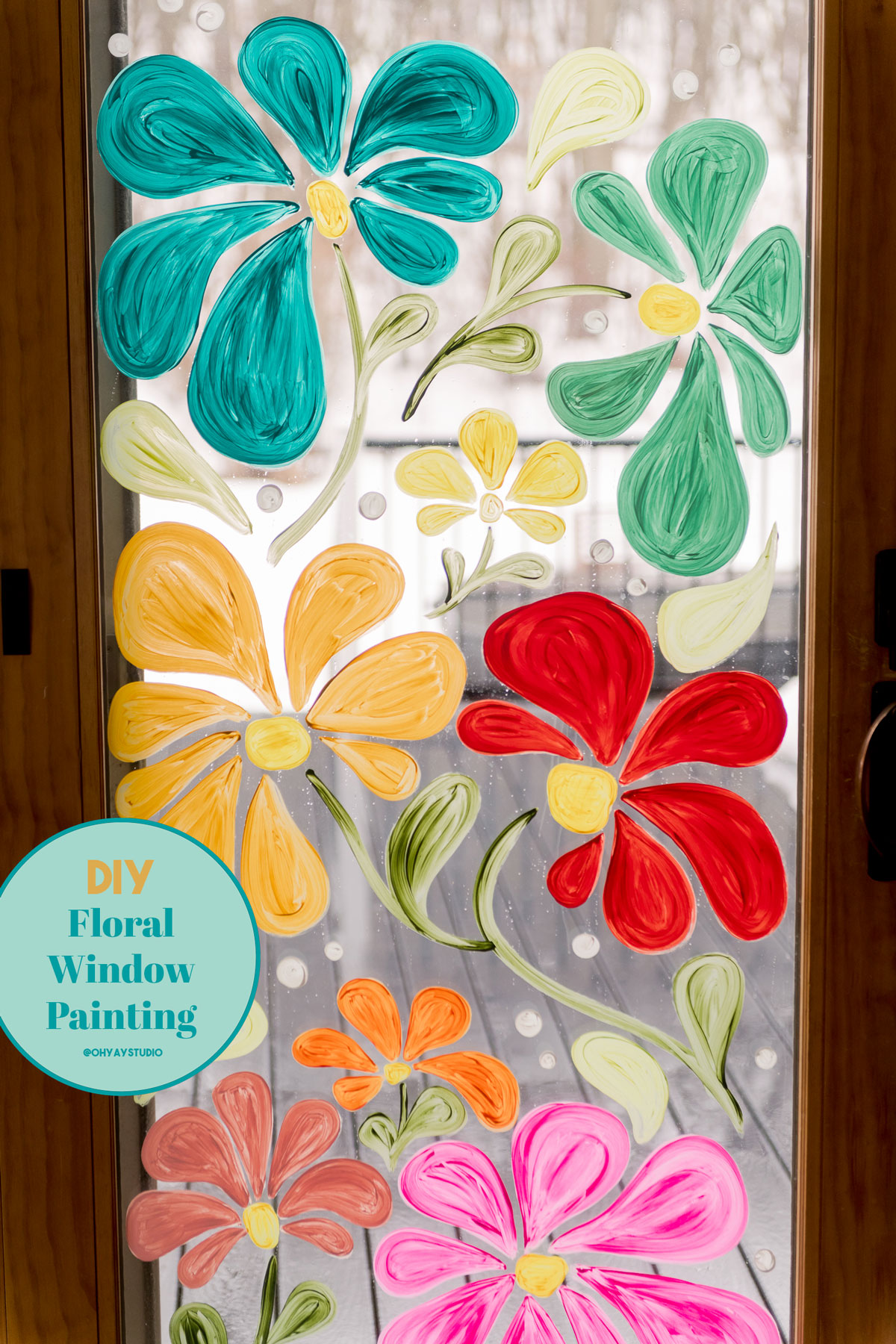 How to make paper flowers + a colorful frame using Aleene's memory glue :)  – oh yay studio – Color + Painting + Making + Everyday celebrating