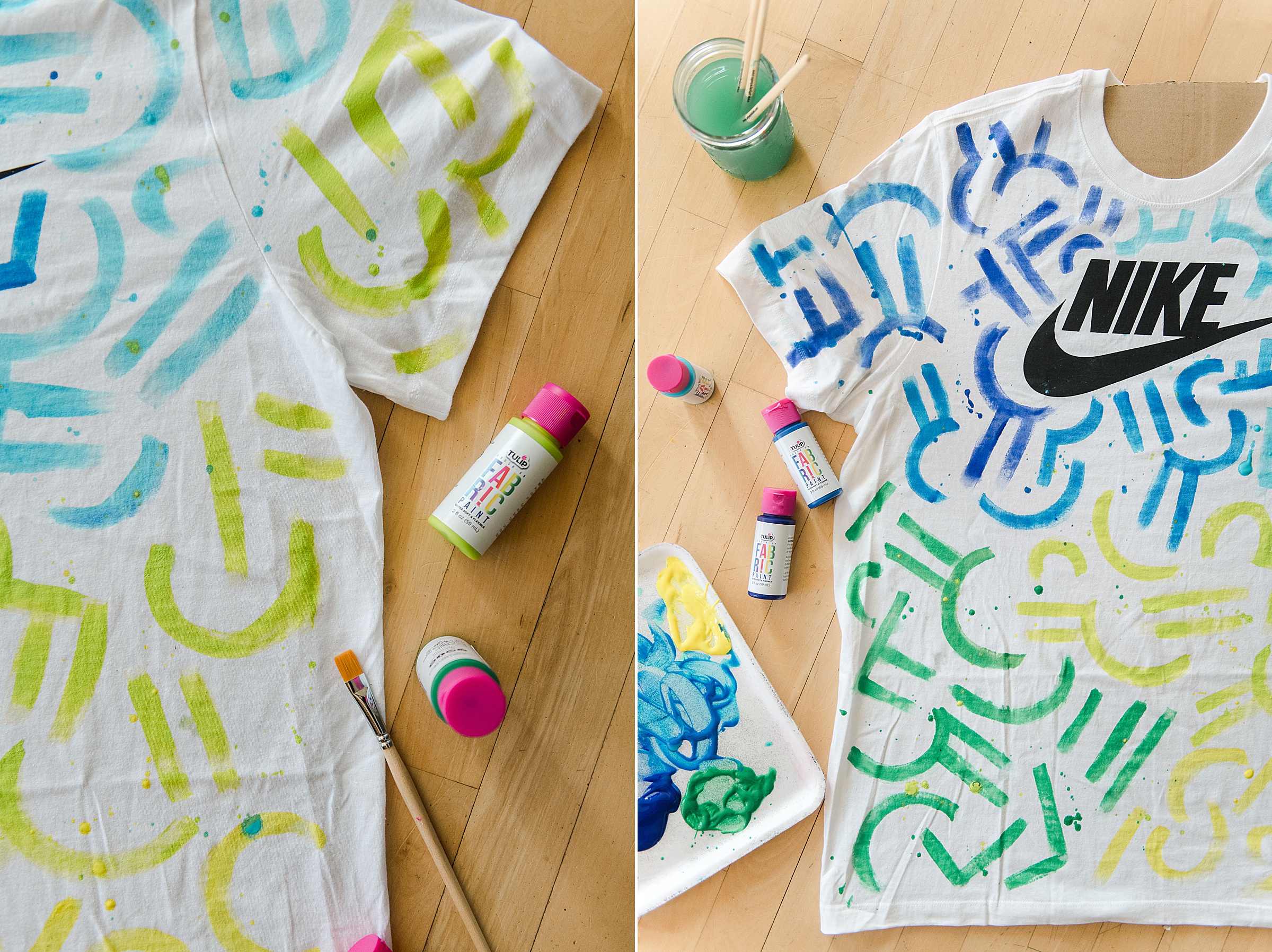 How to knit a t-shirt rug + my solution for our front entryway! – oh yay  studio – Color + Painting + Making + Everyday celebrating