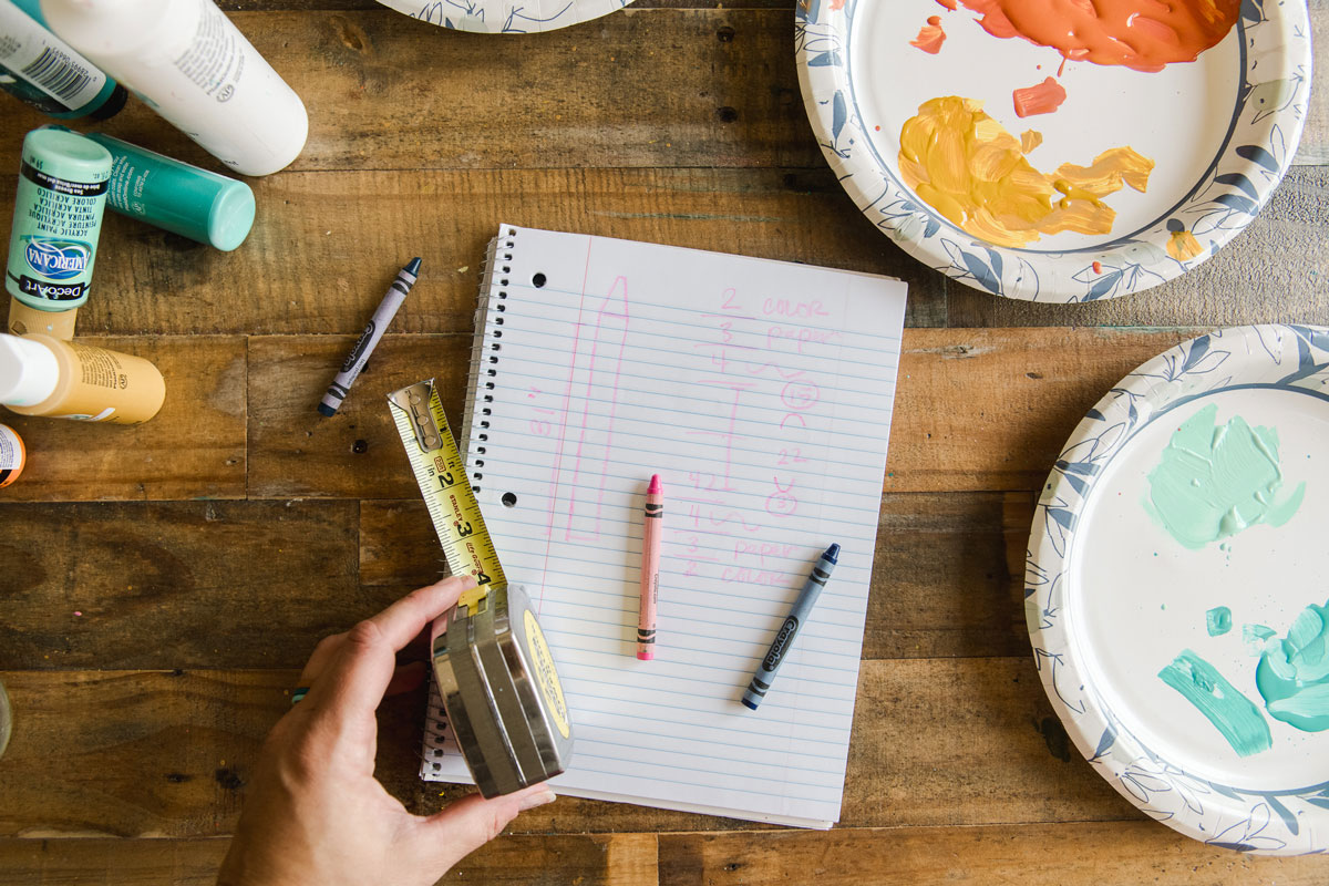 Homemade Giant Crayon - Homegrown Friends