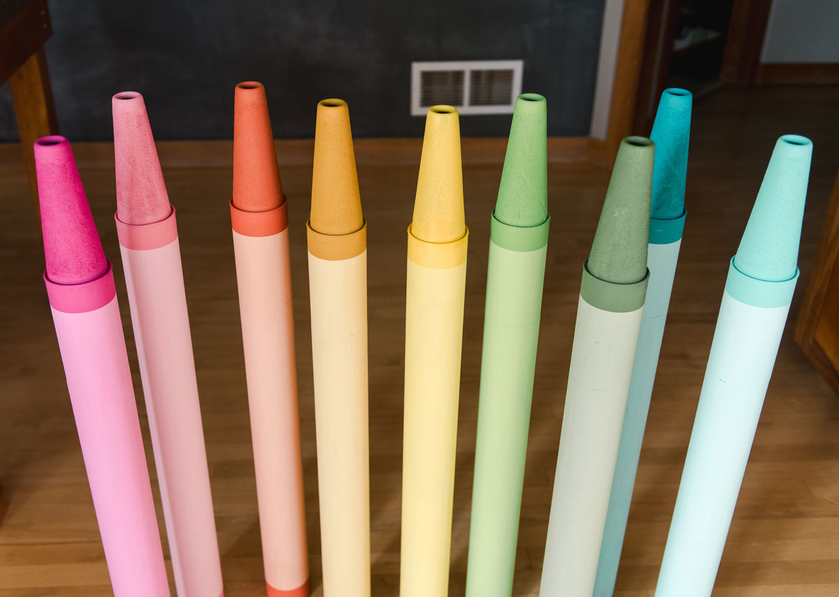 Giant Crayon 2D Prop Decoration - Holly & Co