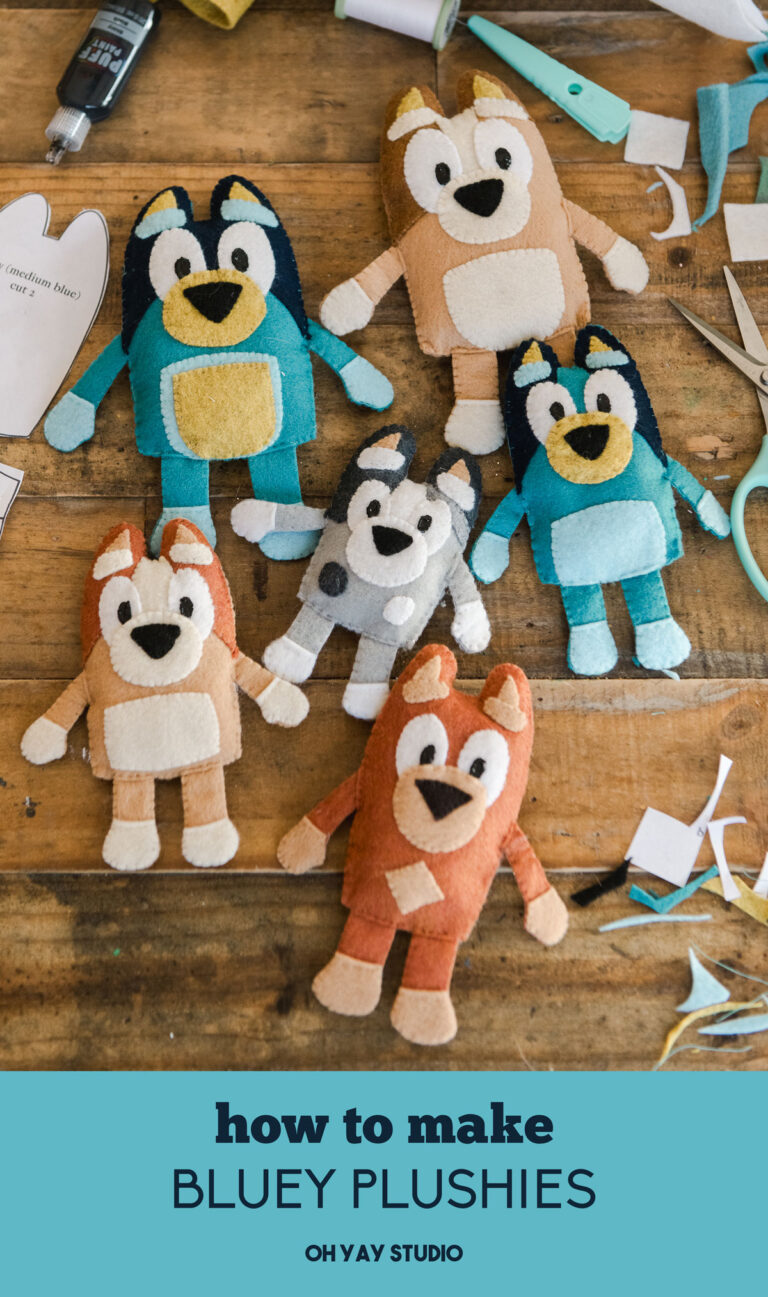 Bluey plushie pattern! – oh yay studio – Color + Painting + Making ...