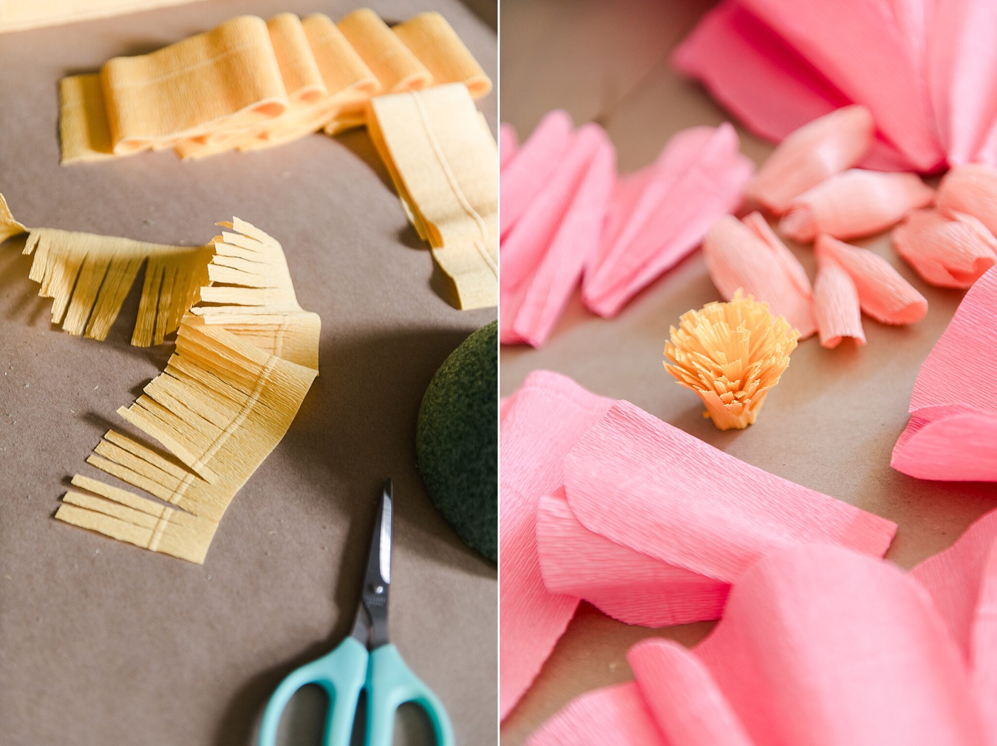 How to make HUGE crepe paper flowers – oh yay studio – Color + Painting ...