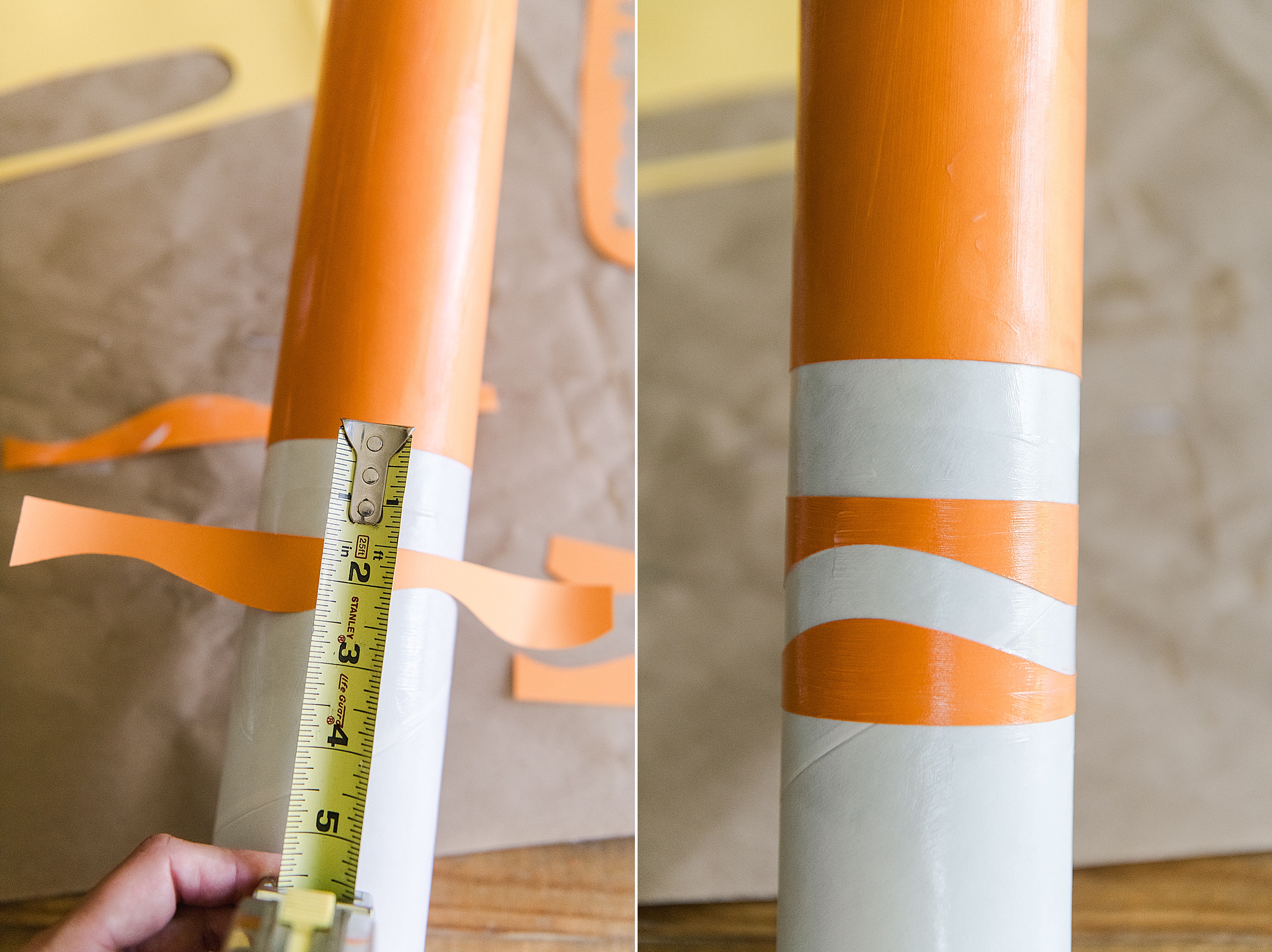 Giant Marker DIY, Marker DIY, Giant markers, Art room decor, how to make giant markers