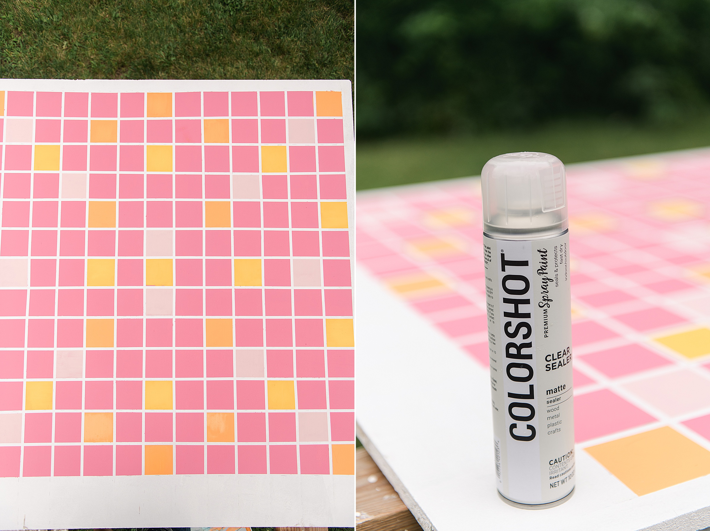 DIY backyard letter lawn game, letter lawn game, DIY backyard lawn game, backyard letter game, backyard scrabble DIY, DIY backyard scrabble, giant scrabble board DIY, Giant backyard scrabble word game