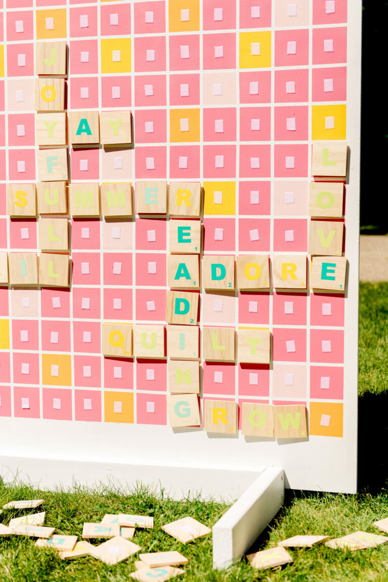 DIY backyard letter lawn game, letter lawn game, DIY backyard lawn game, backyard letter game, backyard scrabble DIY, DIY backyard scrabble, giant scrabble board DIY, Giant backyard scrabble word game